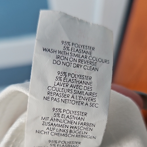 Boohoo Women's Crepe Wrap White Crop Top NWT 10 - Picture 12 of 12